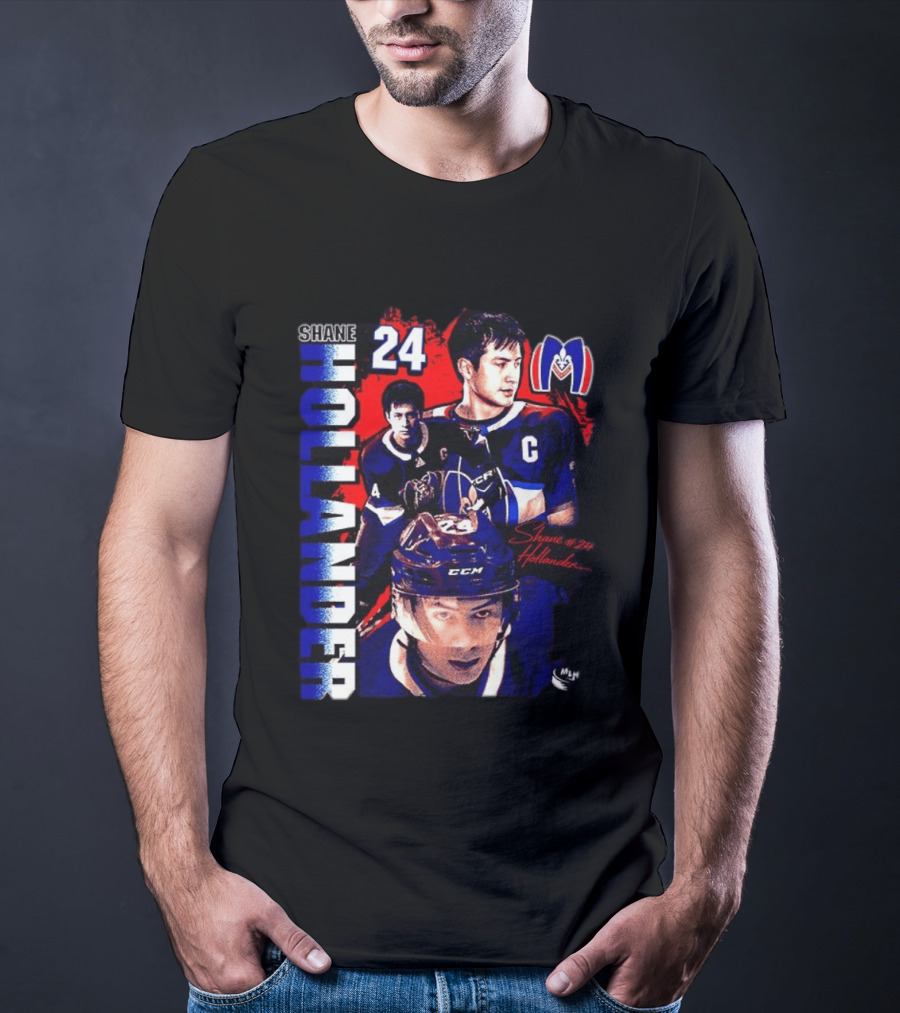 Shane Hollander 24 MLH Hockey Heated Rivalry Romantic T-Shirt