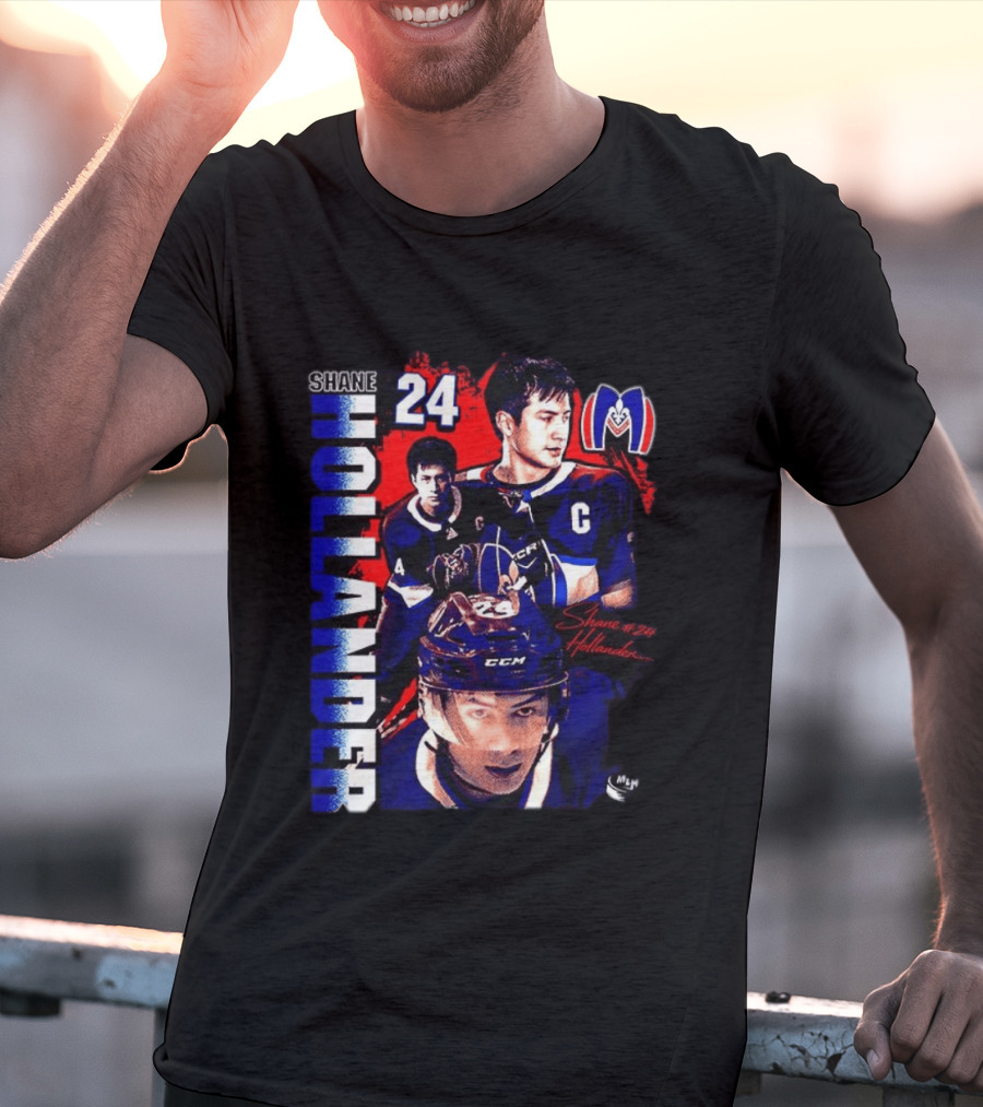 Shane Hollander 24 MLH Hockey Heated Rivalry Romantic T-Shirt
