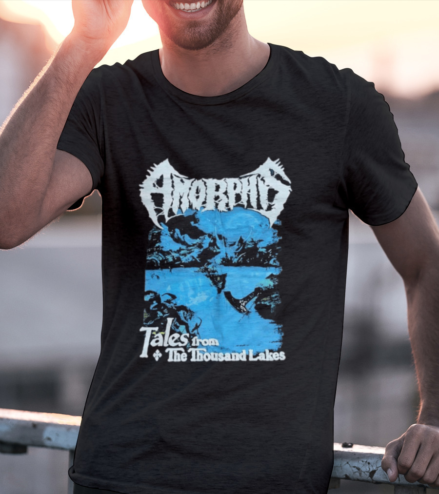 Amorphis Tales From The Thousand Lakes Scenic Landscape T-Shirt