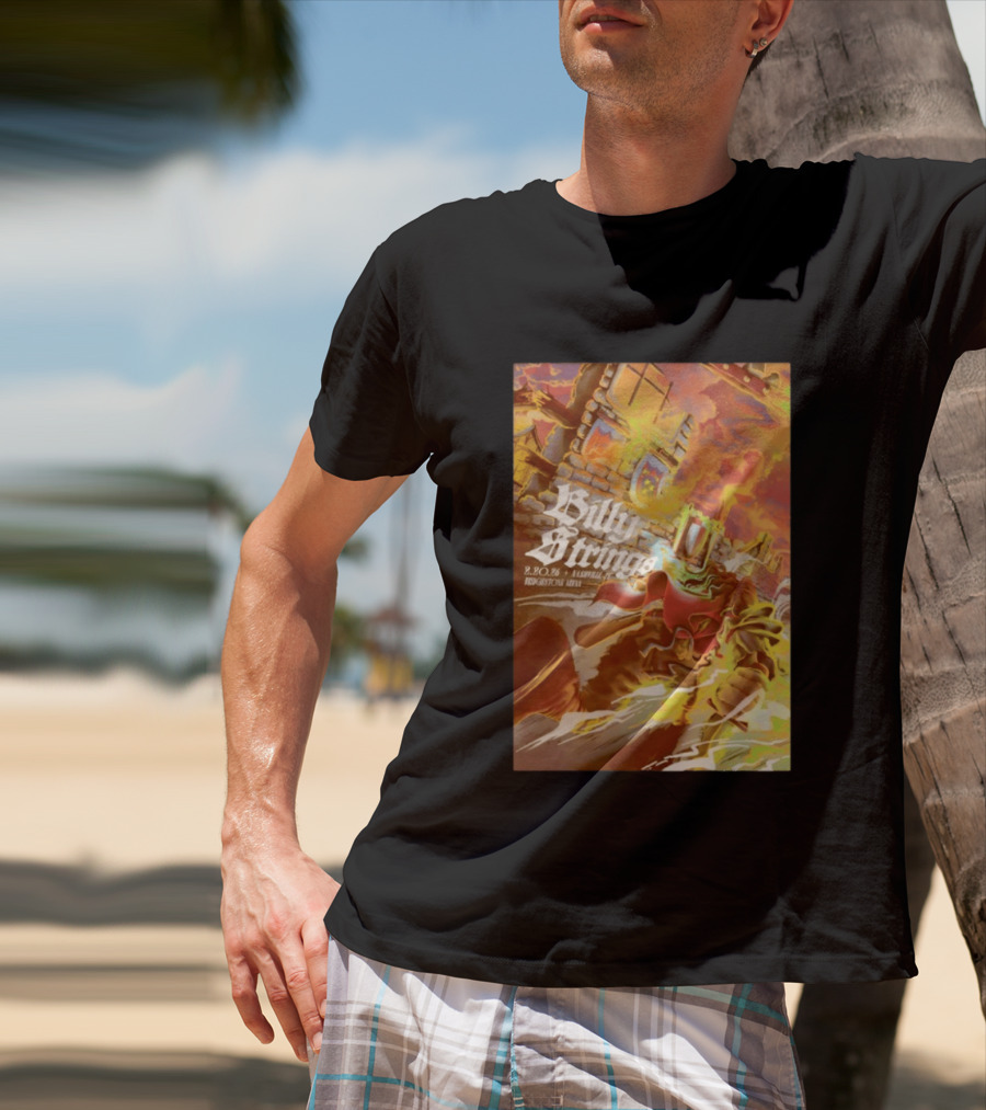 Billy Strings Bridgestone Arena Nashville TN February 20 2026 Castle Fire Fantasy T-Shirt