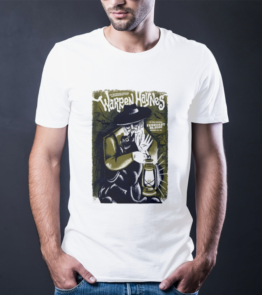 Warren Haynes An Intimate Evening February 26 2026 Grundy County TN Lantern T-Shirt