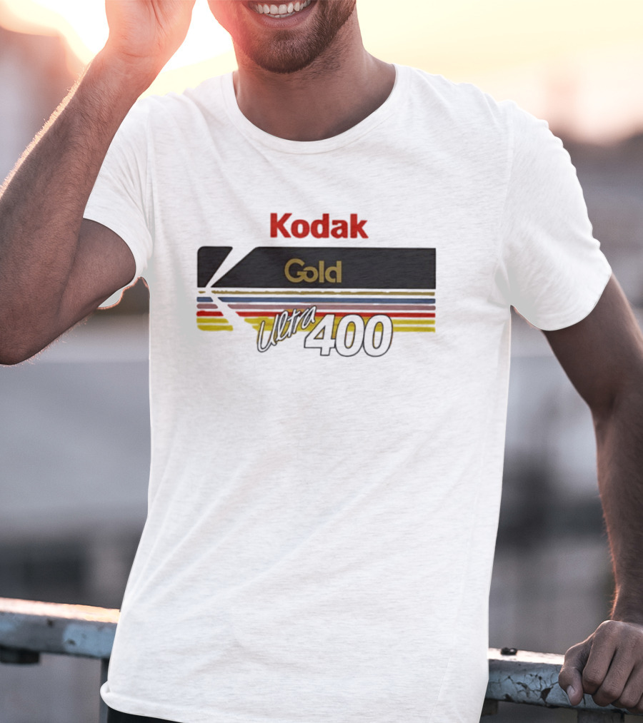 Kodak Gold Ultra 400 Vintage Camera Film T-Shirt