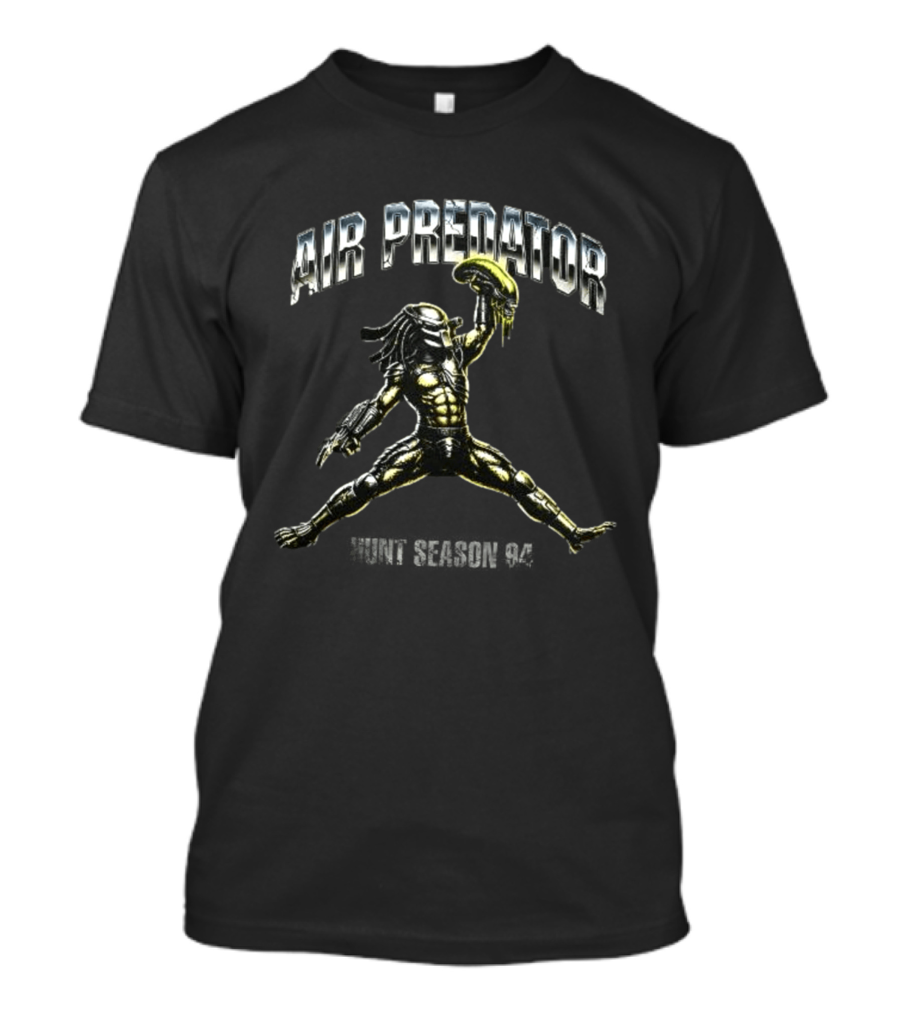 Air Predator Hunt Season 94 Jumpman Alien Warrior T-Shirt
