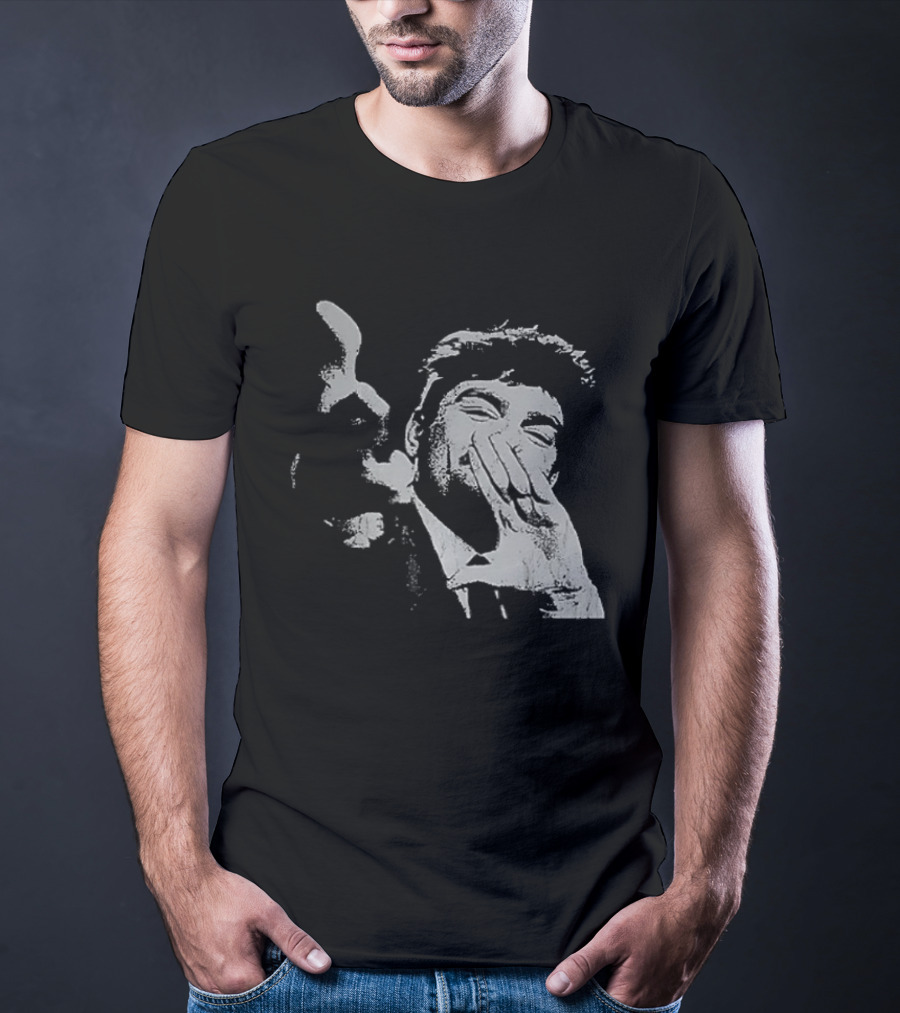 Trending Fuentes Wanghaf Grayscale Expression T-Shirt