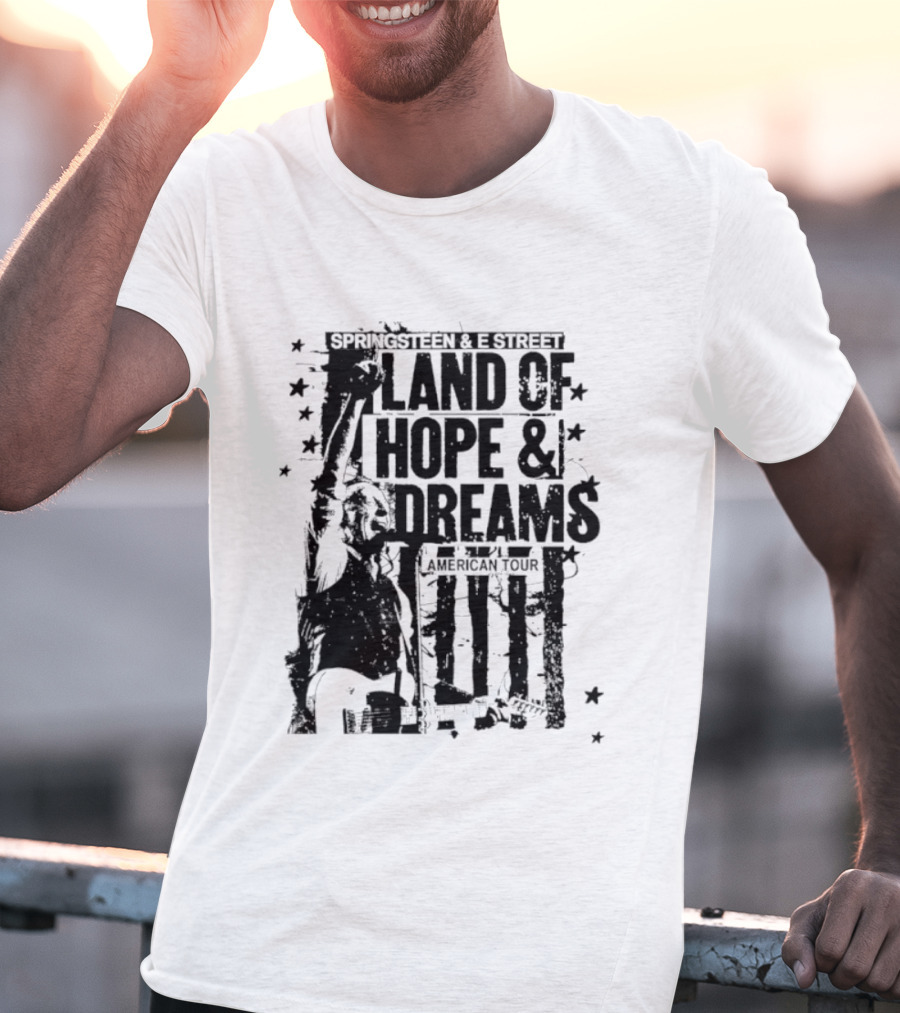 Springsteen E Street Land Of Hope And Dreams American Tour 2026 T-Shirt