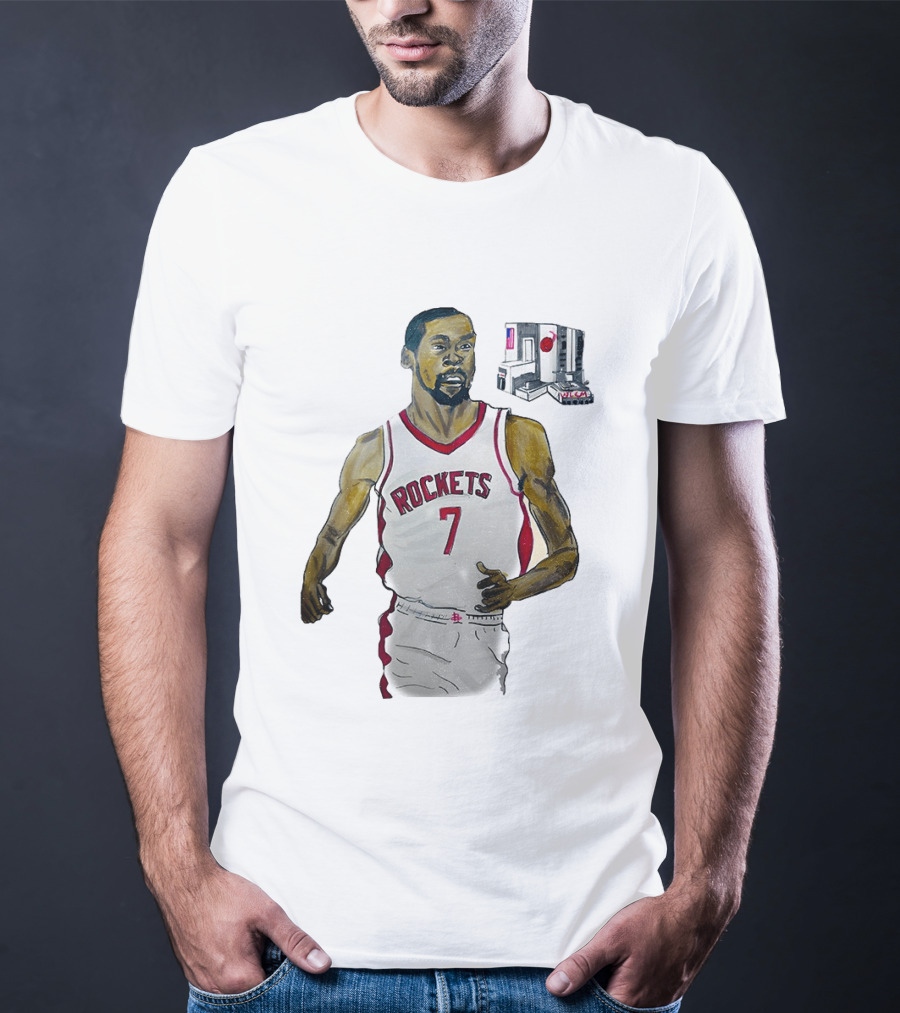 Kevin Durant Rockets Number 7 Basketball Fan T-Shirt