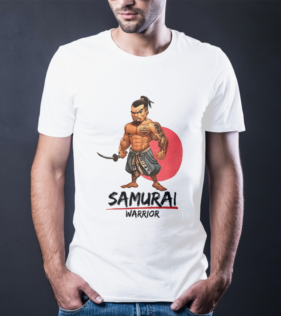 Samurai Warrior Strong Japanese T-Shirt