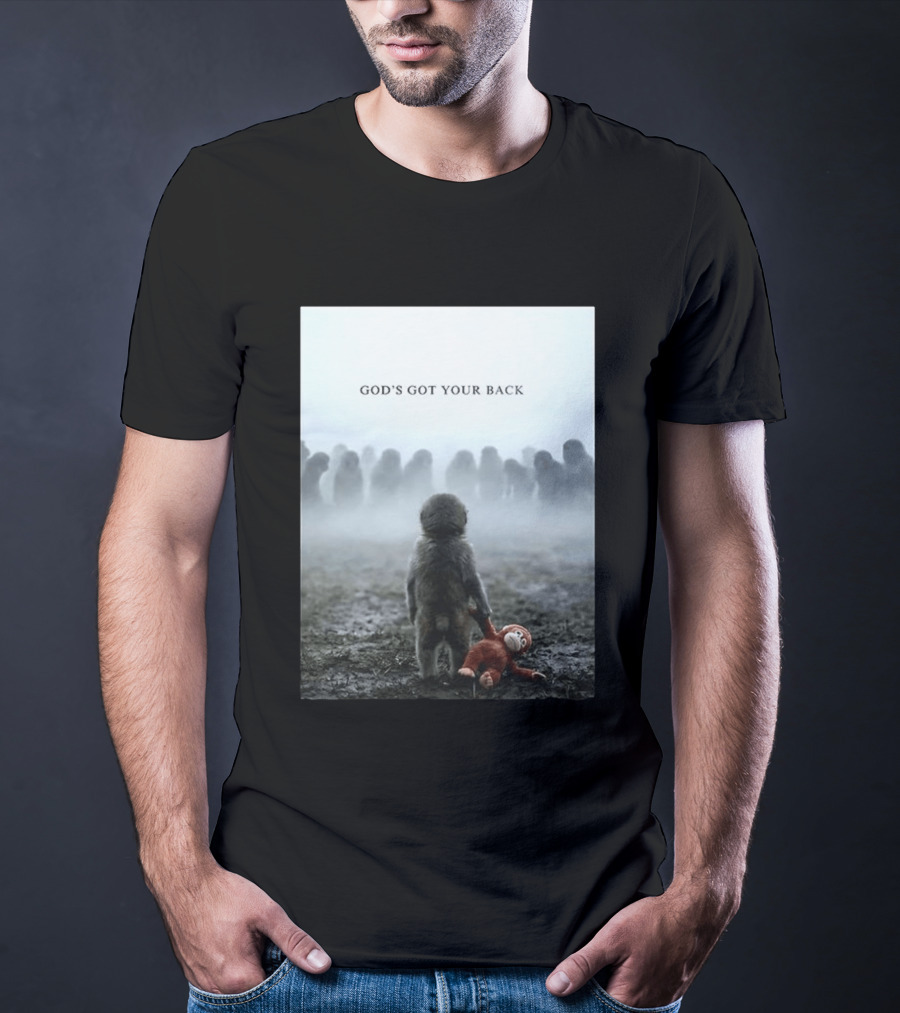God's Got Your Back Monkey At Dawn T-Shirt
