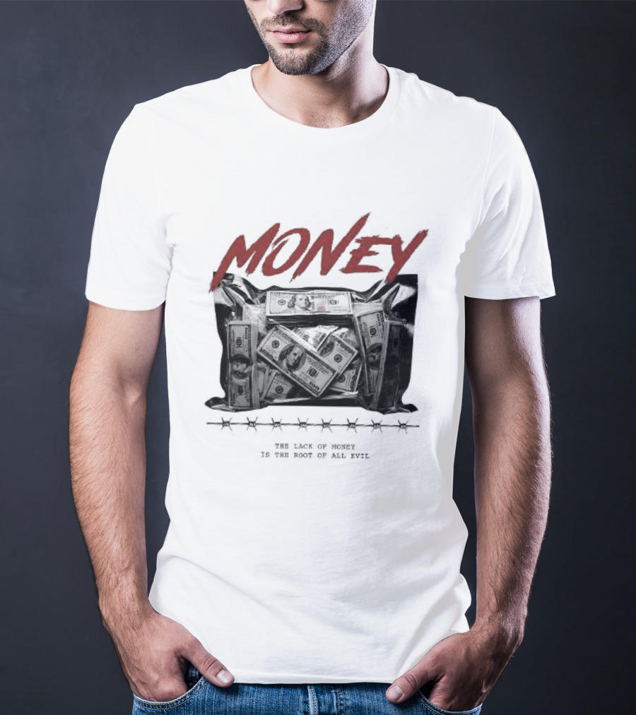 Money The Lack Of Money Is The Root Of All Evil Boombox T-Shirt