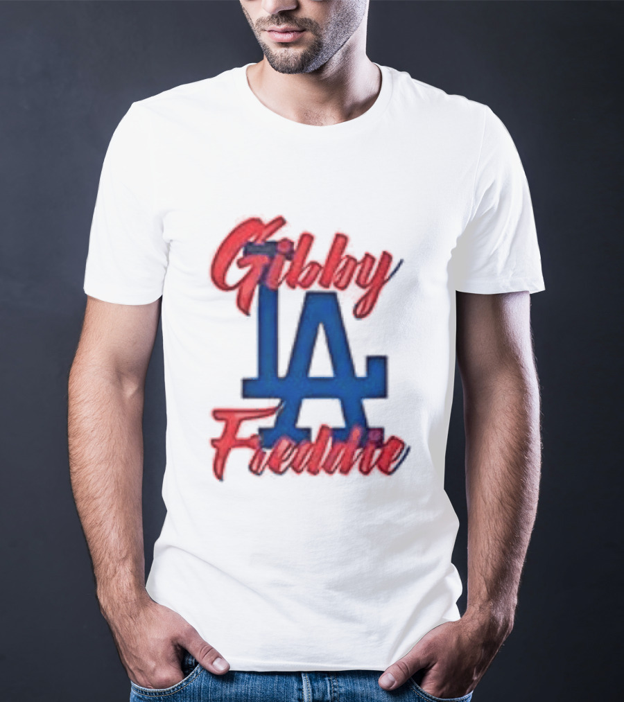 Gibby Freddie LA Dodgers T-Shirt
