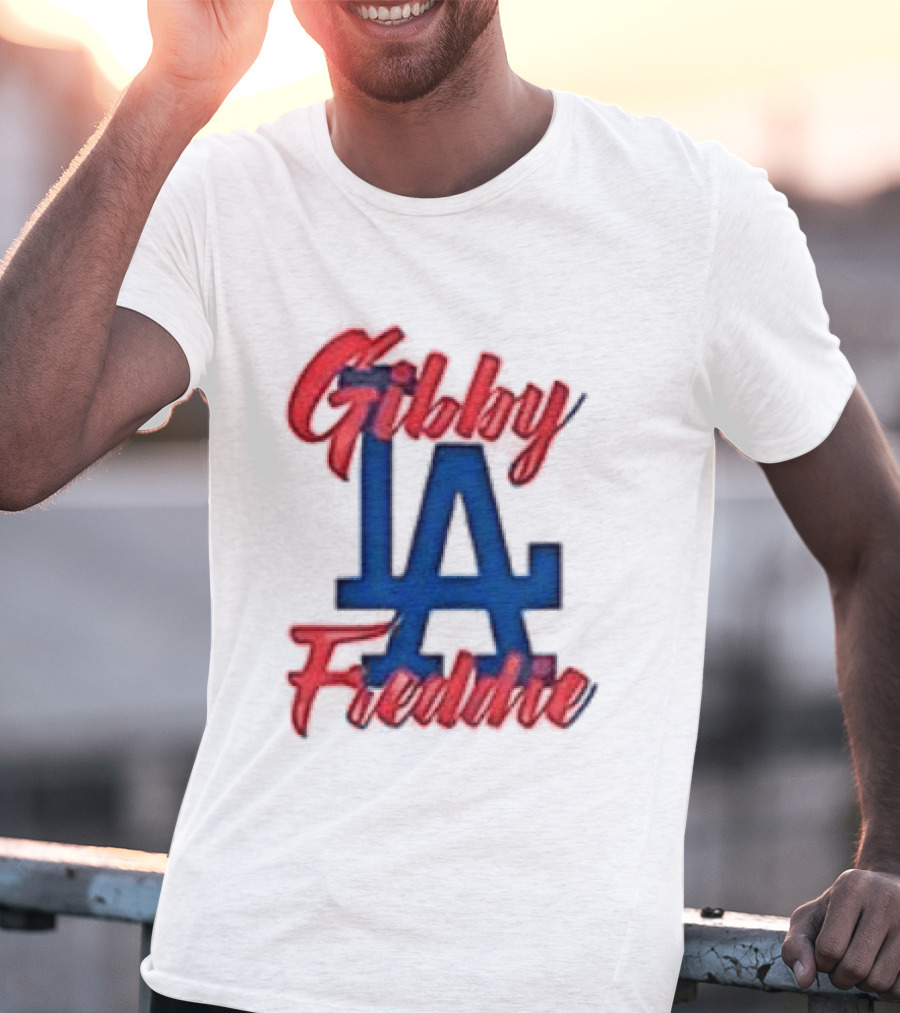 Gibby Freddie LA Dodgers T-Shirt