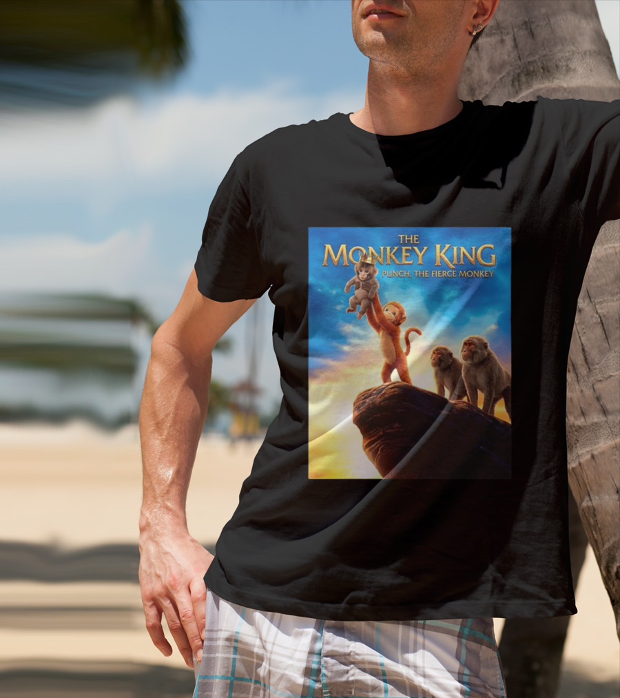 The Monkey King Punch The Fierce Monkey Epic Adventure T-Shirt