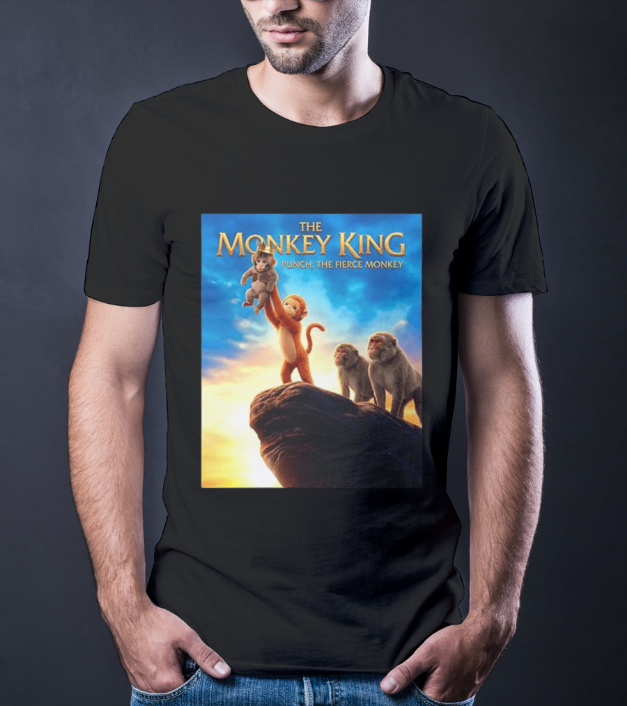 The Monkey King Punch The Fierce Monkey Epic Adventure T-Shirt