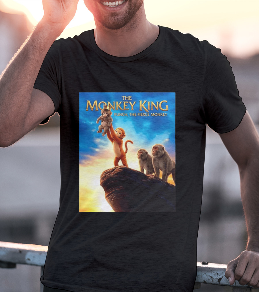 The Monkey King Punch The Fierce Monkey Epic Adventure T-Shirt