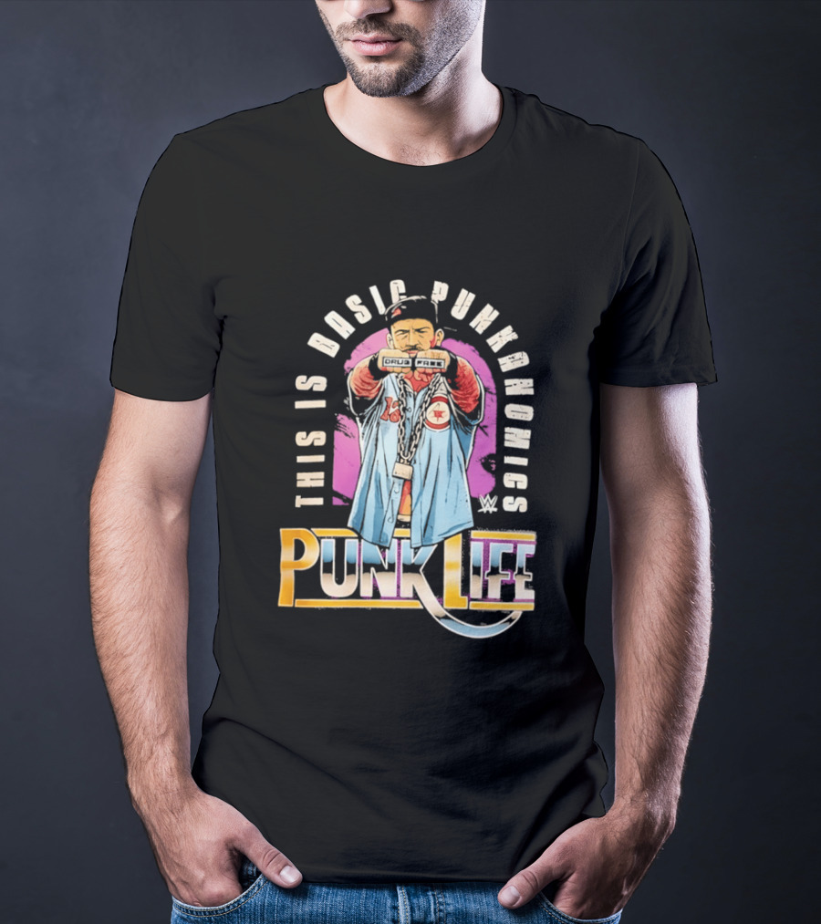 This Is Basic Punkanomics Punk Life CM Punk Wrestling T-Shirt