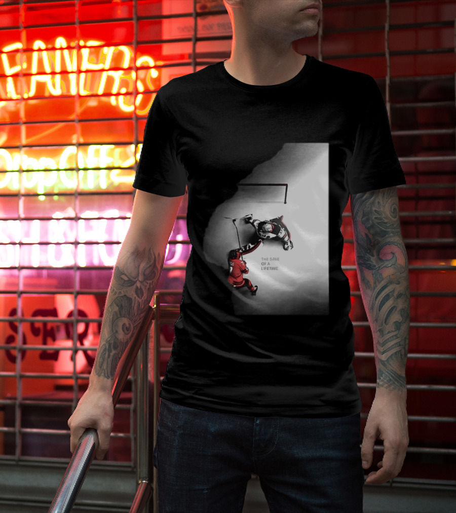 The Save Of A Lifetime Ice Hockey USA Olympics T-Shirt