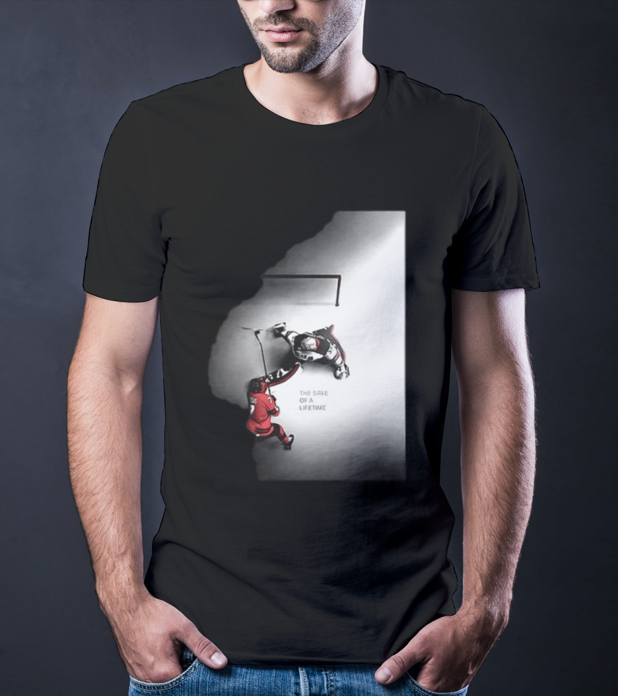 The Save Of A Lifetime Ice Hockey USA Olympics T-Shirt