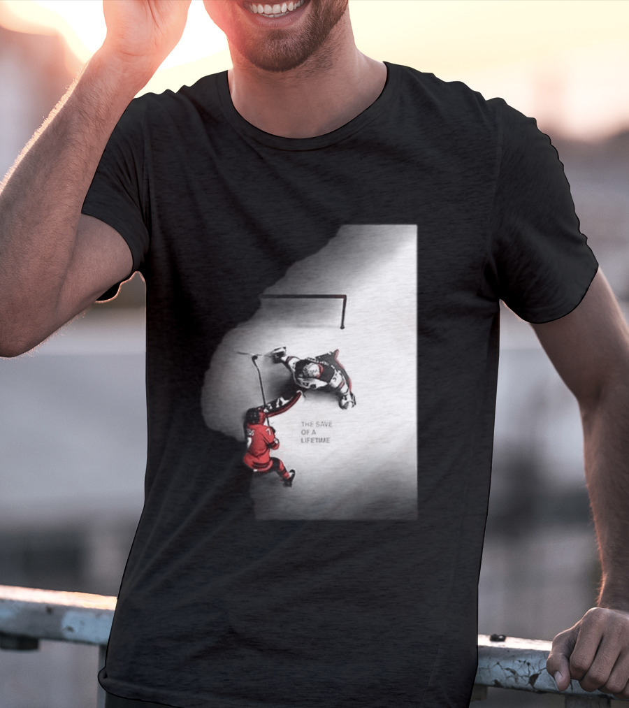 The Save Of A Lifetime Ice Hockey USA Olympics T-Shirt