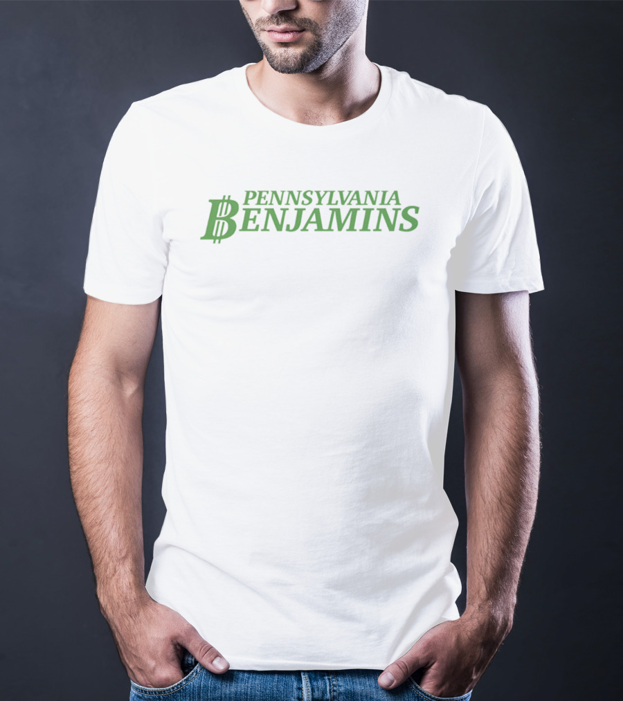 Pennsylvania Benjamins Dollar Symbol Green T-Shirt