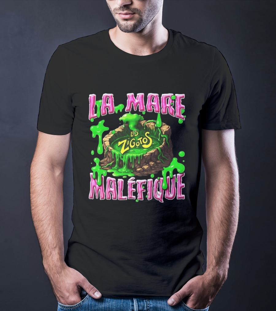 Les Zigotos La Mare Maléfique Green Goo Pit T-Shirt