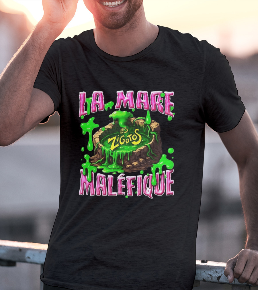 Les Zigotos La Mare Maléfique Green Goo Pit T-Shirt
