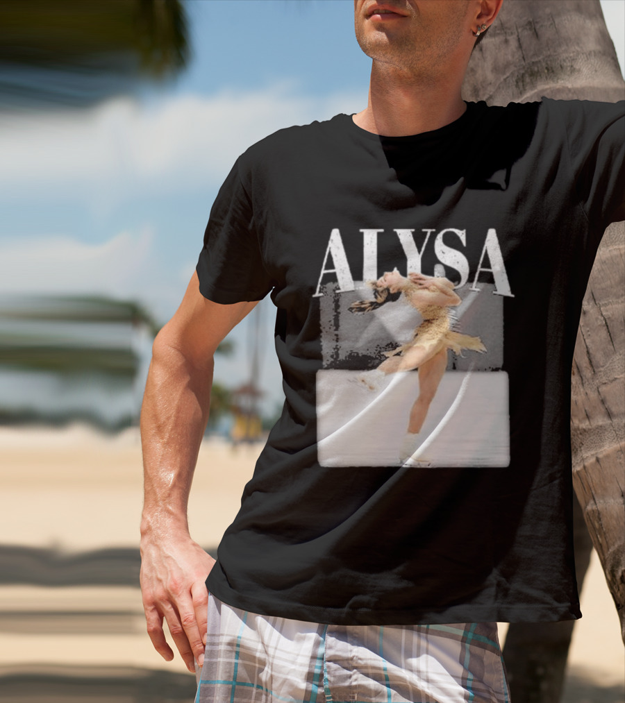 Alysa USA Skating Performance Frozen Moment T-Shirt