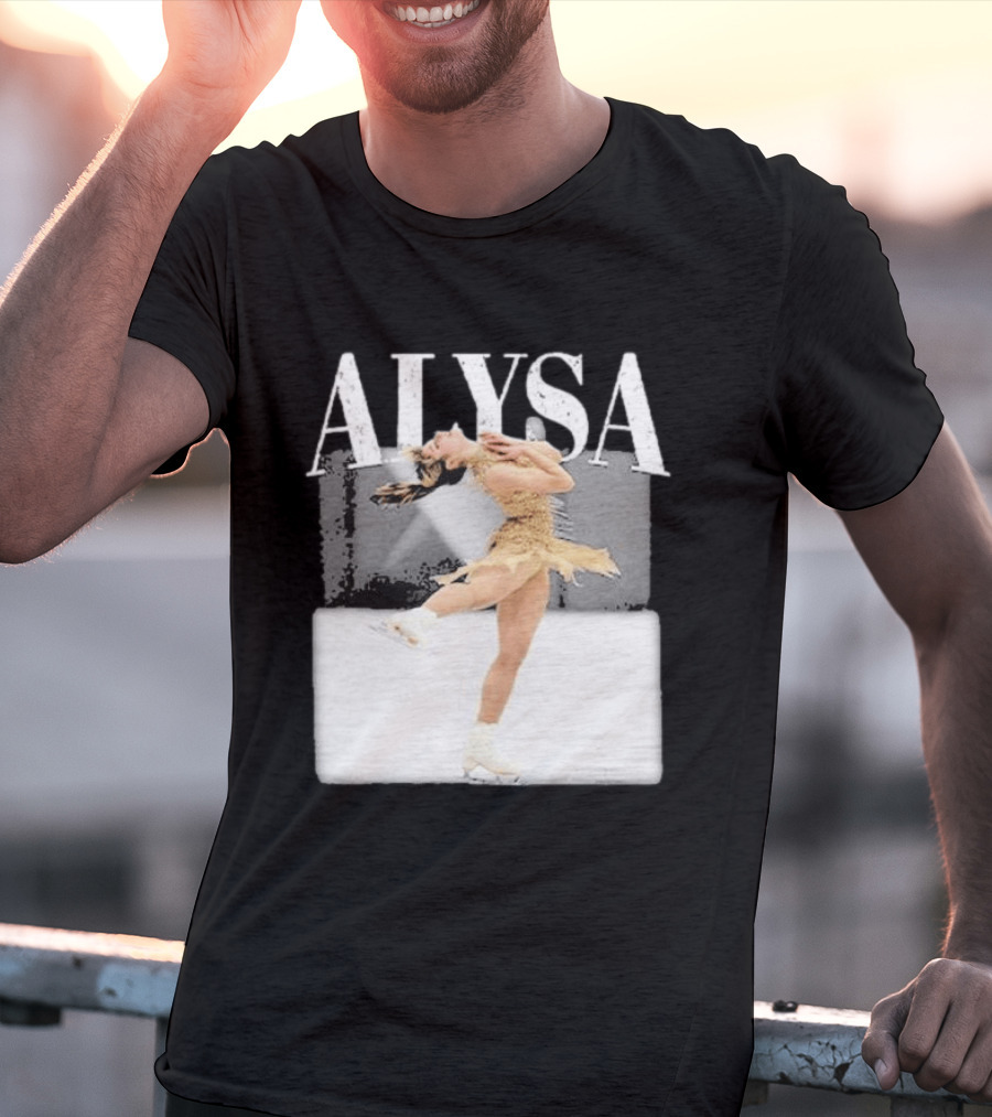 Alysa USA Skating Performance Frozen Moment T-Shirt