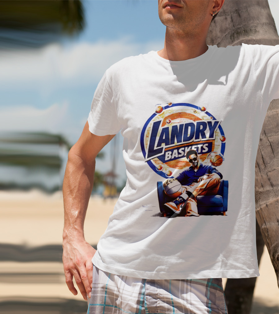 Landry Baskets Basketball Surreal Pop T-Shirt