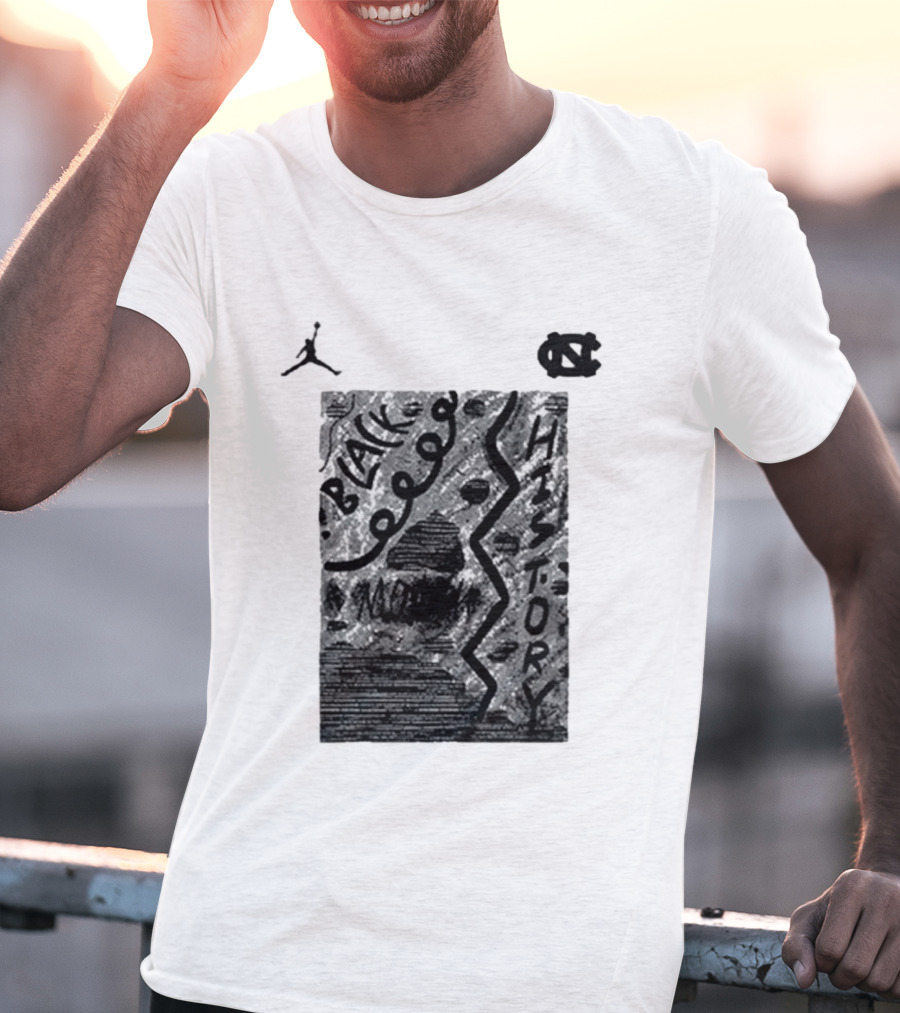 Jordan Brand North Carolina Tar Heels 2026 Black History Month T-Shirt