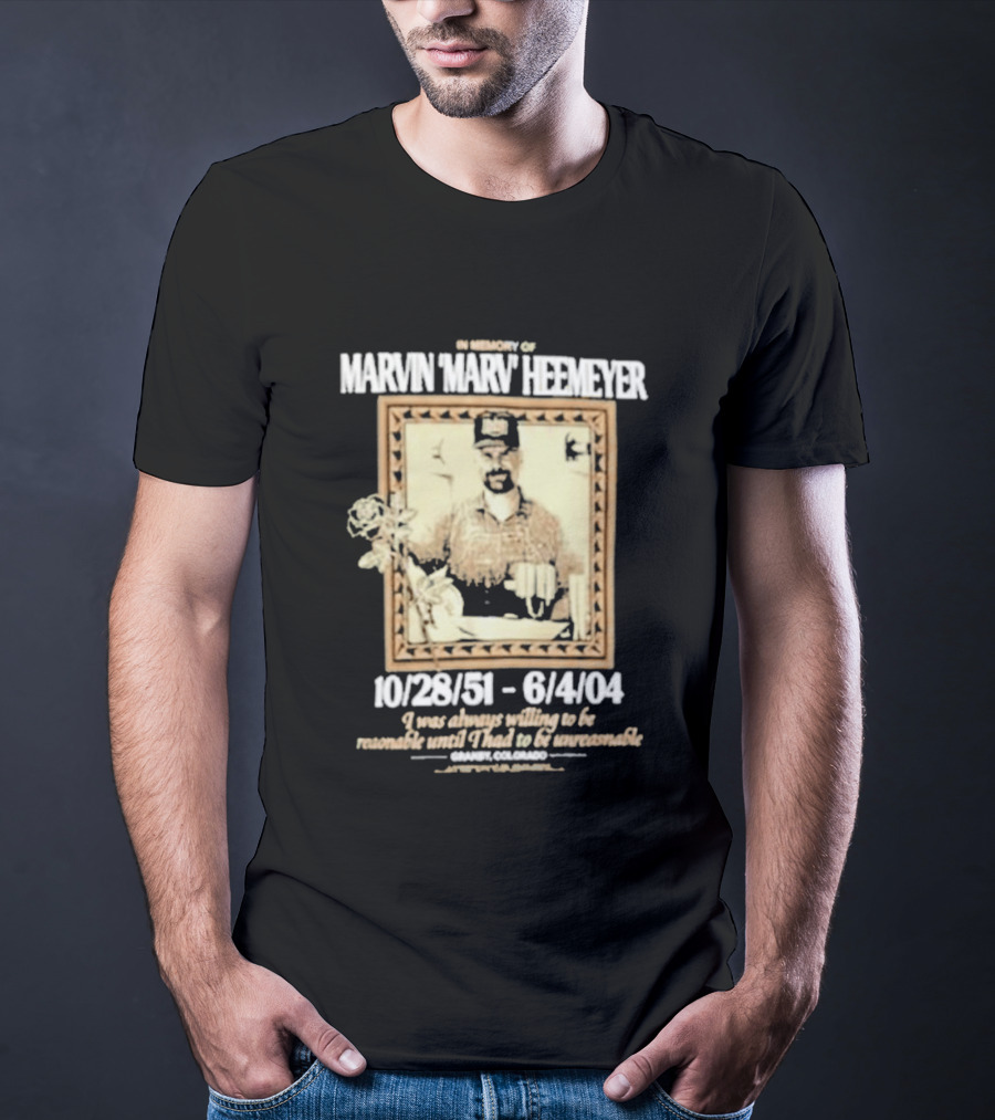 In Memory Of Marvin Heemeyer 10/28/51 6/4/04 T-Shirt