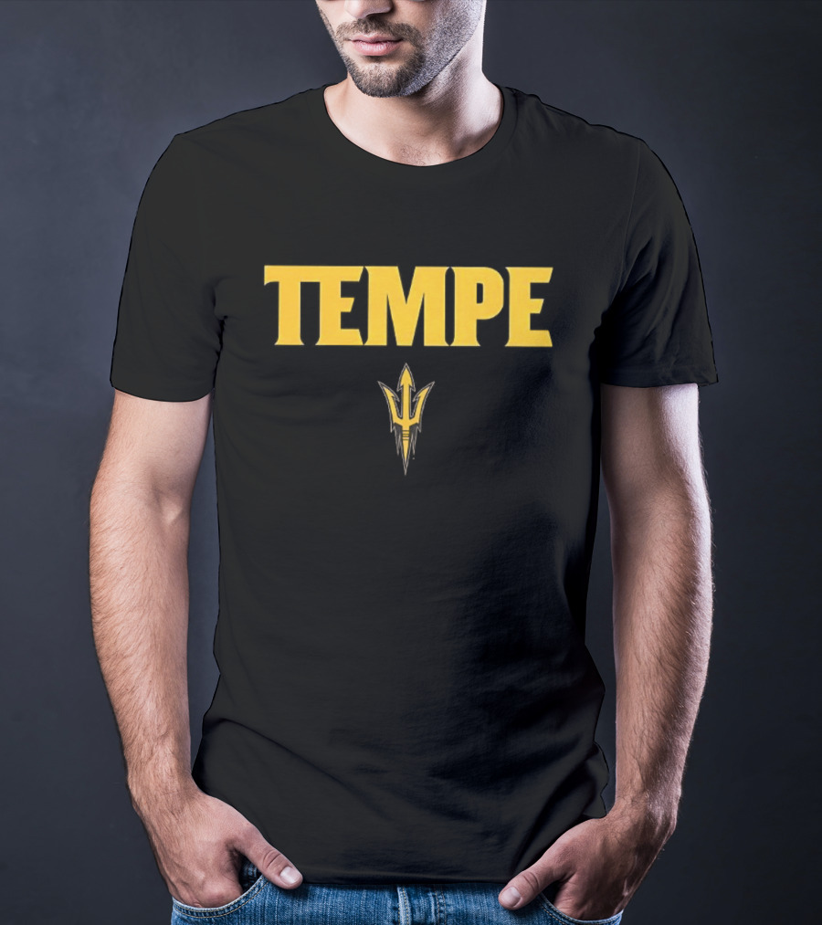 Tempe ASU Sun Devil Baseball Trident T-Shirt