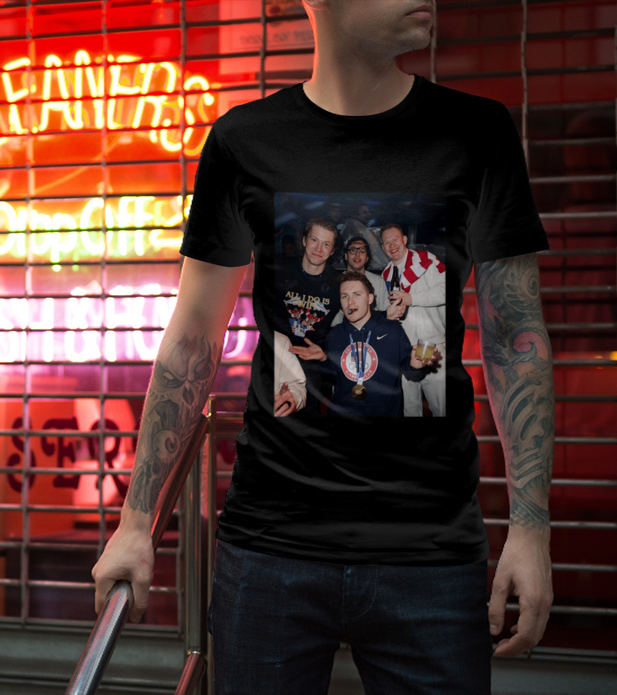 All I Do Is Win USA Men's Olympic Team Celebration T-Shirt