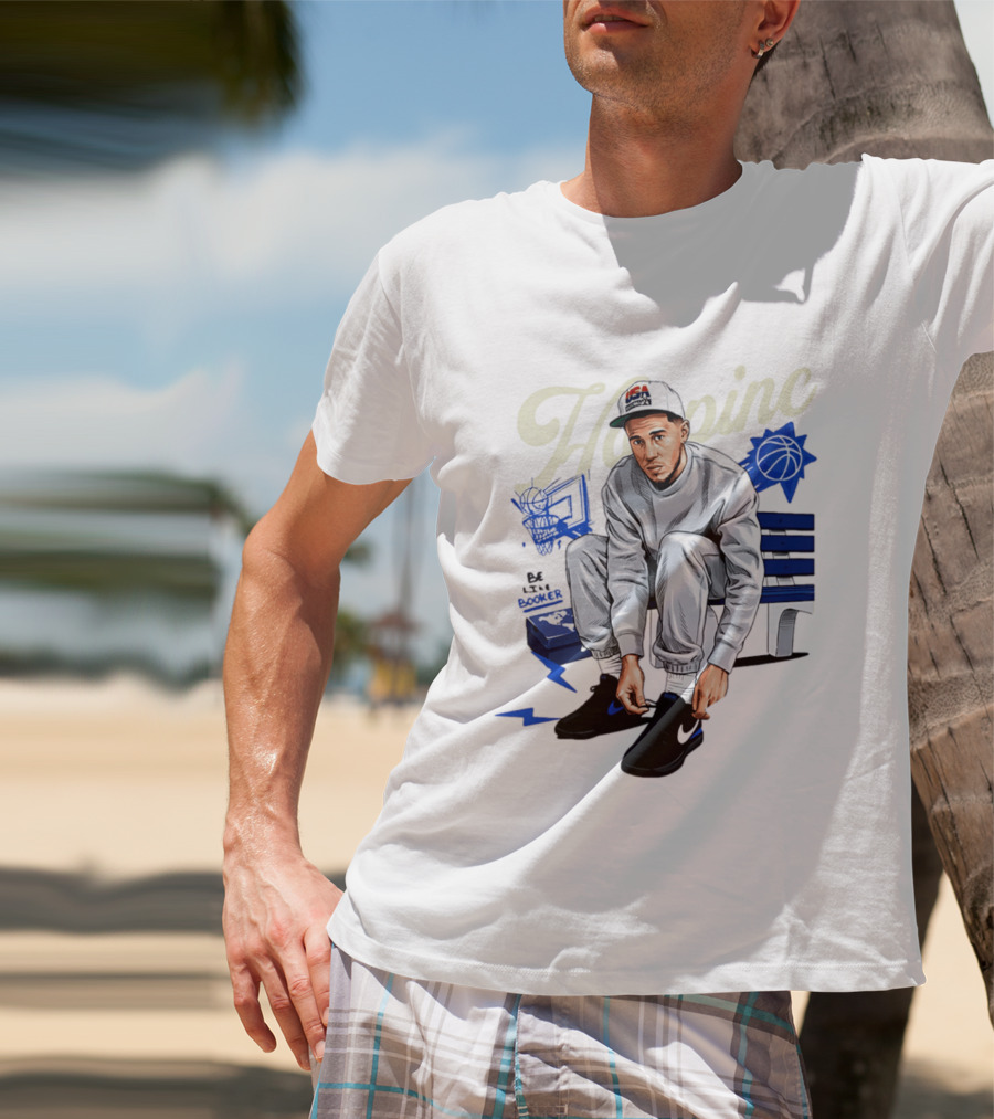 Hooping USA Basketball Player Be Like Book Bench Sneakers T-Shirt