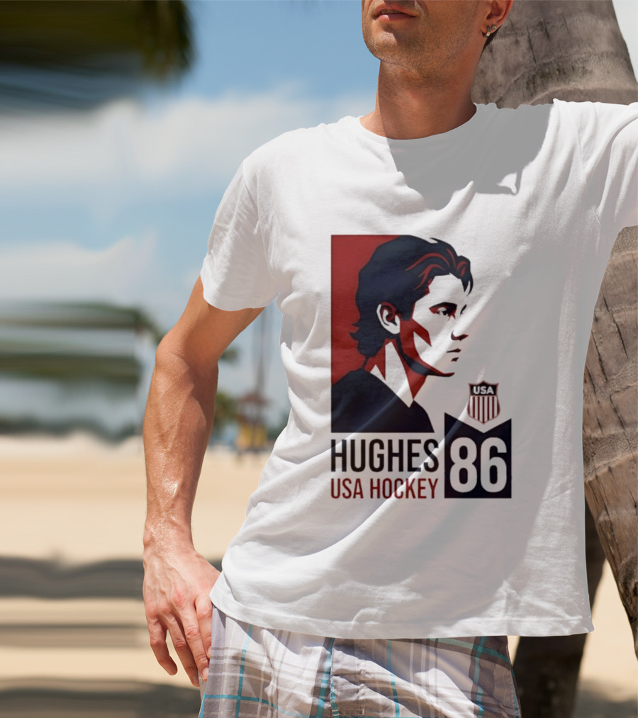 Hughes USA Hockey 86 Winter Olympic Team 2026 T-Shirt