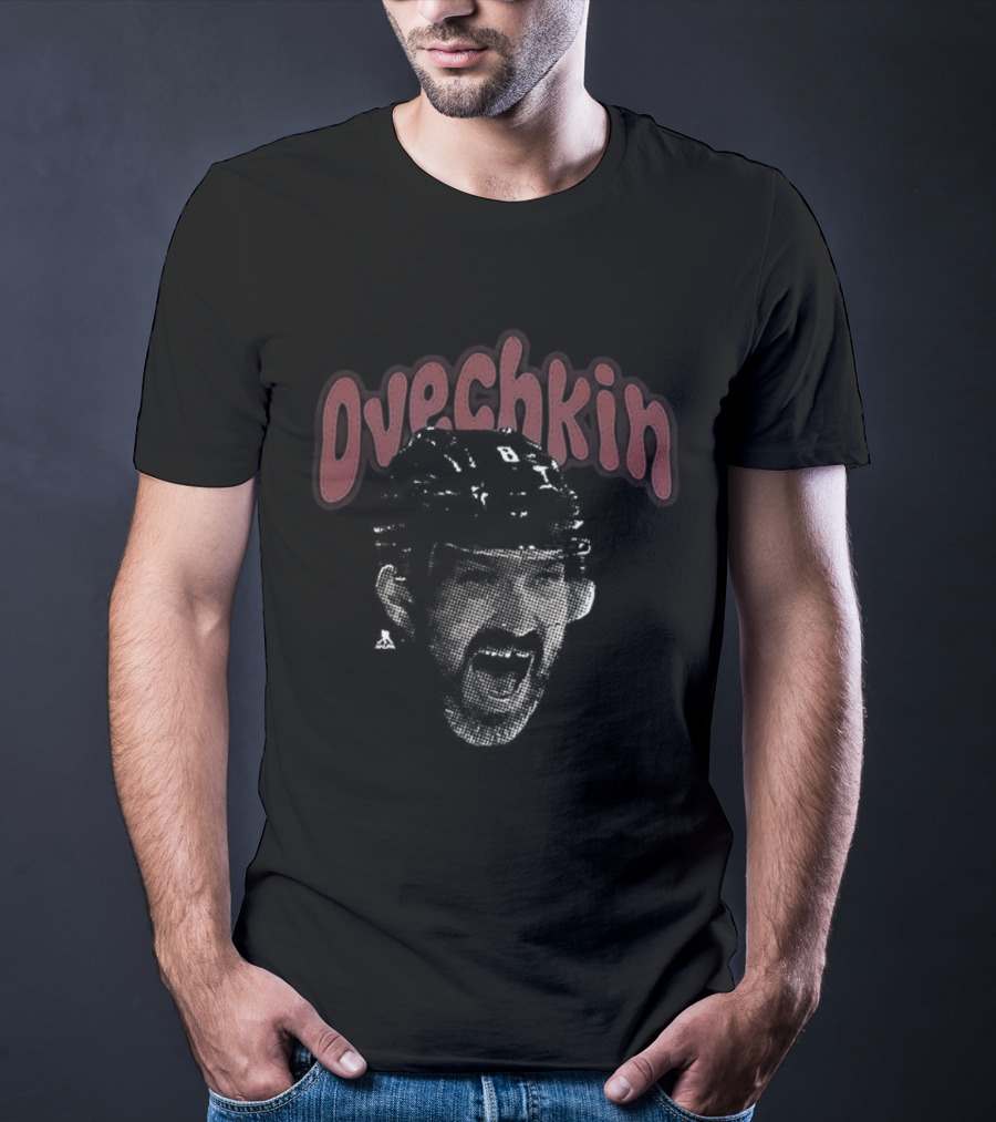 Ovechkin Big Face Washington Capitals Hockey T-Shirt