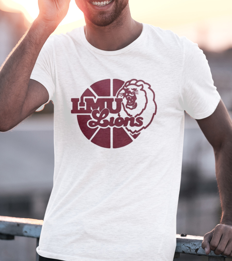 LMU Lions Basketball Throwback Night 2026 T-Shirt