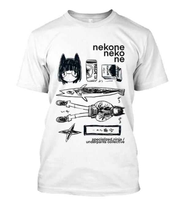 Nekone Neko Ninja Specialized Underpass Codoracle T-Shirt