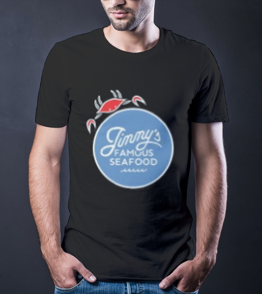 Jimmy's Famous Seafood Go Fuck Yourself Red Crab Circular Motif T-Shirt