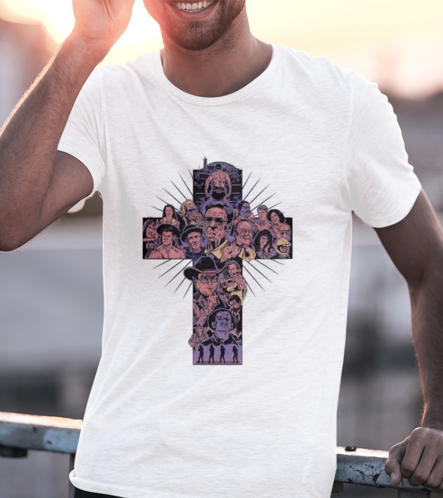Righteous Gemstones Season 4 Cast Cross Shape T-Shirt