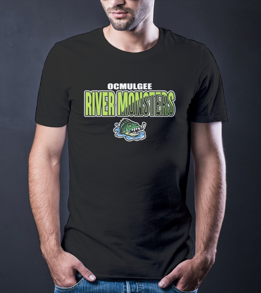 OCMULGEE RIVER MONSTERS Hockey Fish T-Shirt