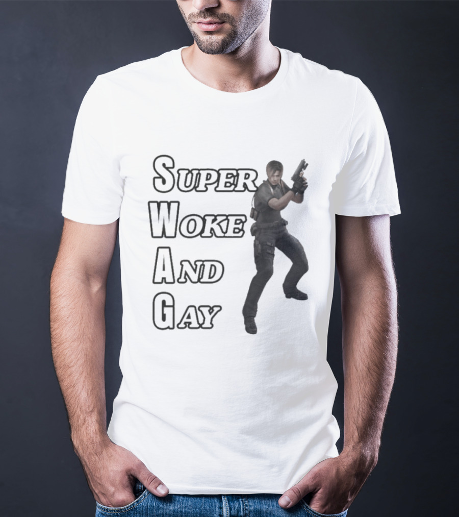 Super Woke And Gay SWAG Leon T-Shirt
