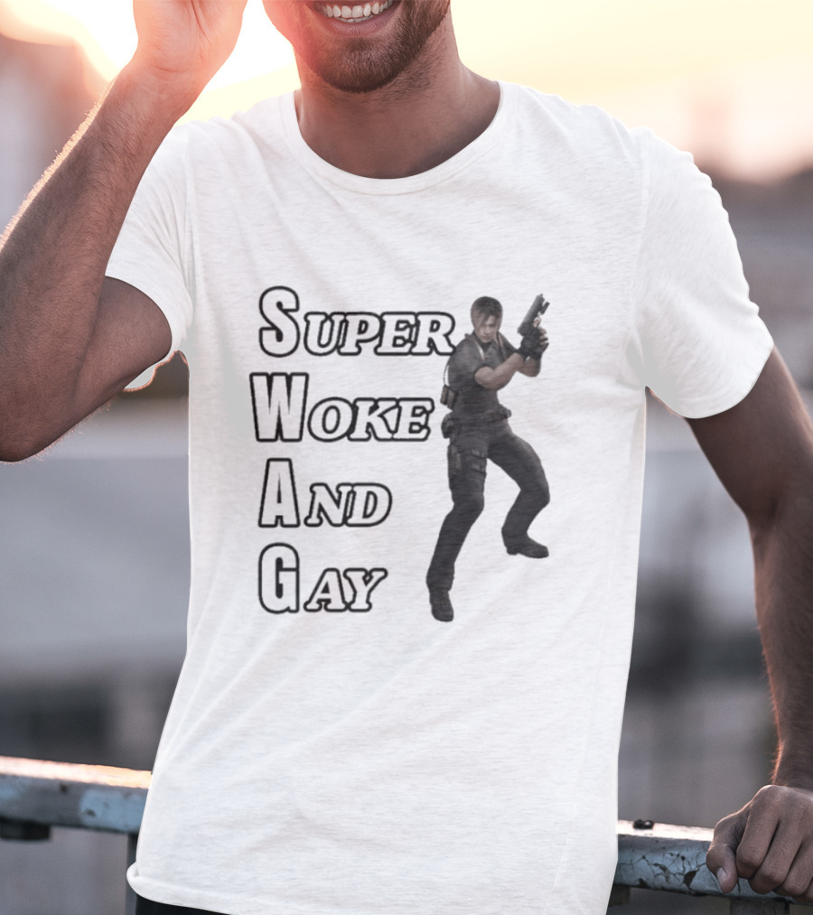 Super Woke And Gay SWAG Leon T-Shirt