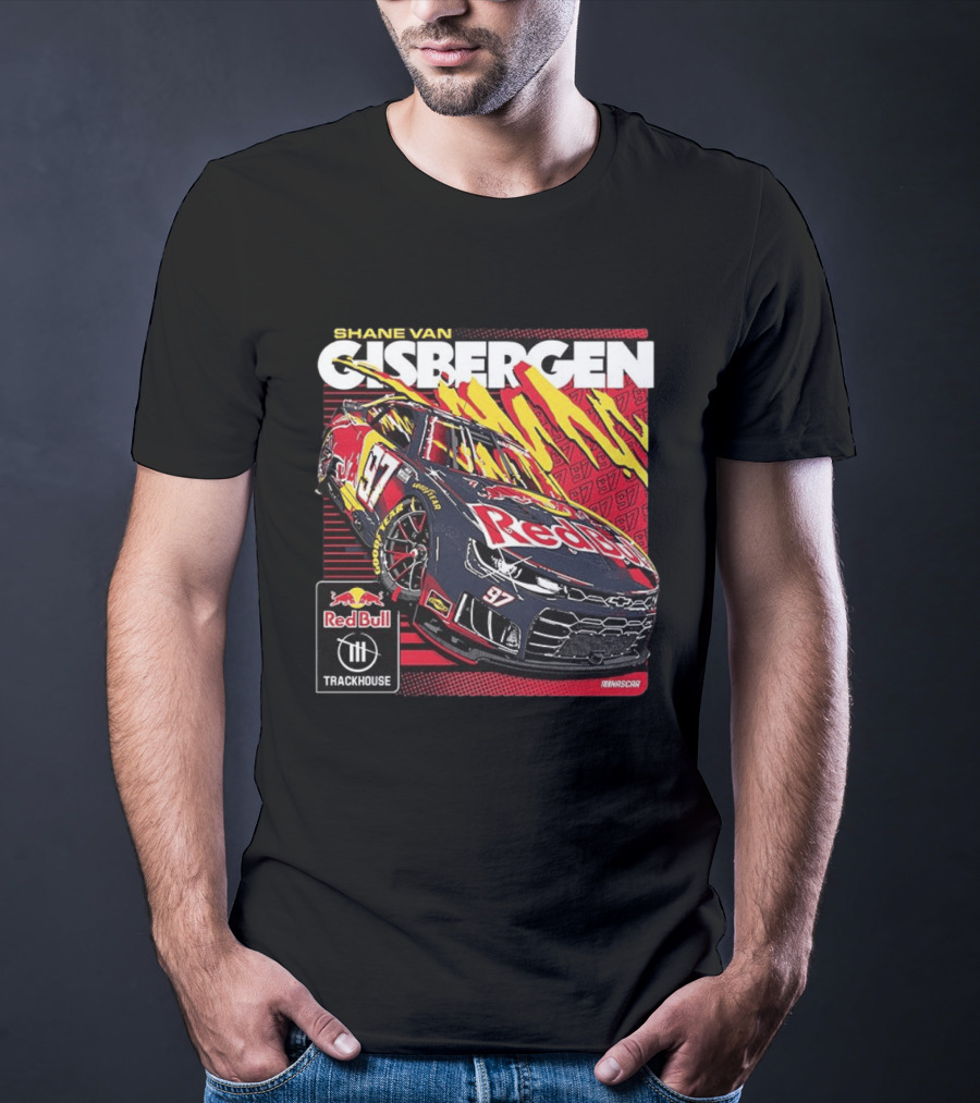 Shane Van Gisbergen 97 Red Bull Trackhouse NASCAR T-Shirt