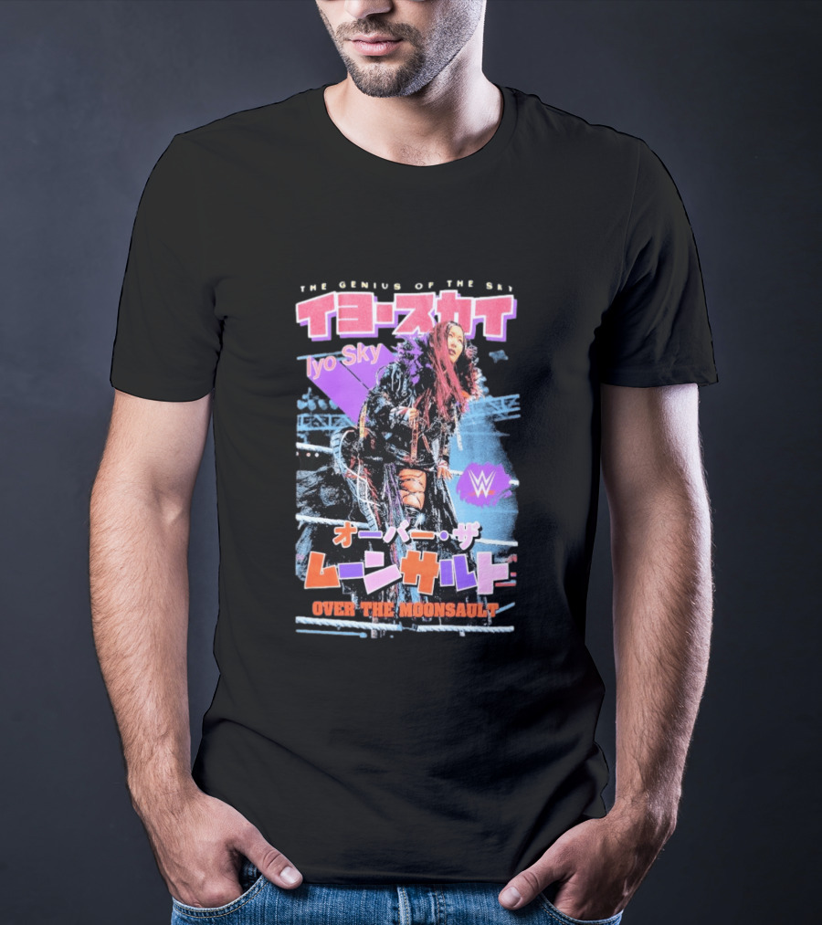The Genius Of The Sky Iyo Sky Over The Moonsault WWE T-Shirt