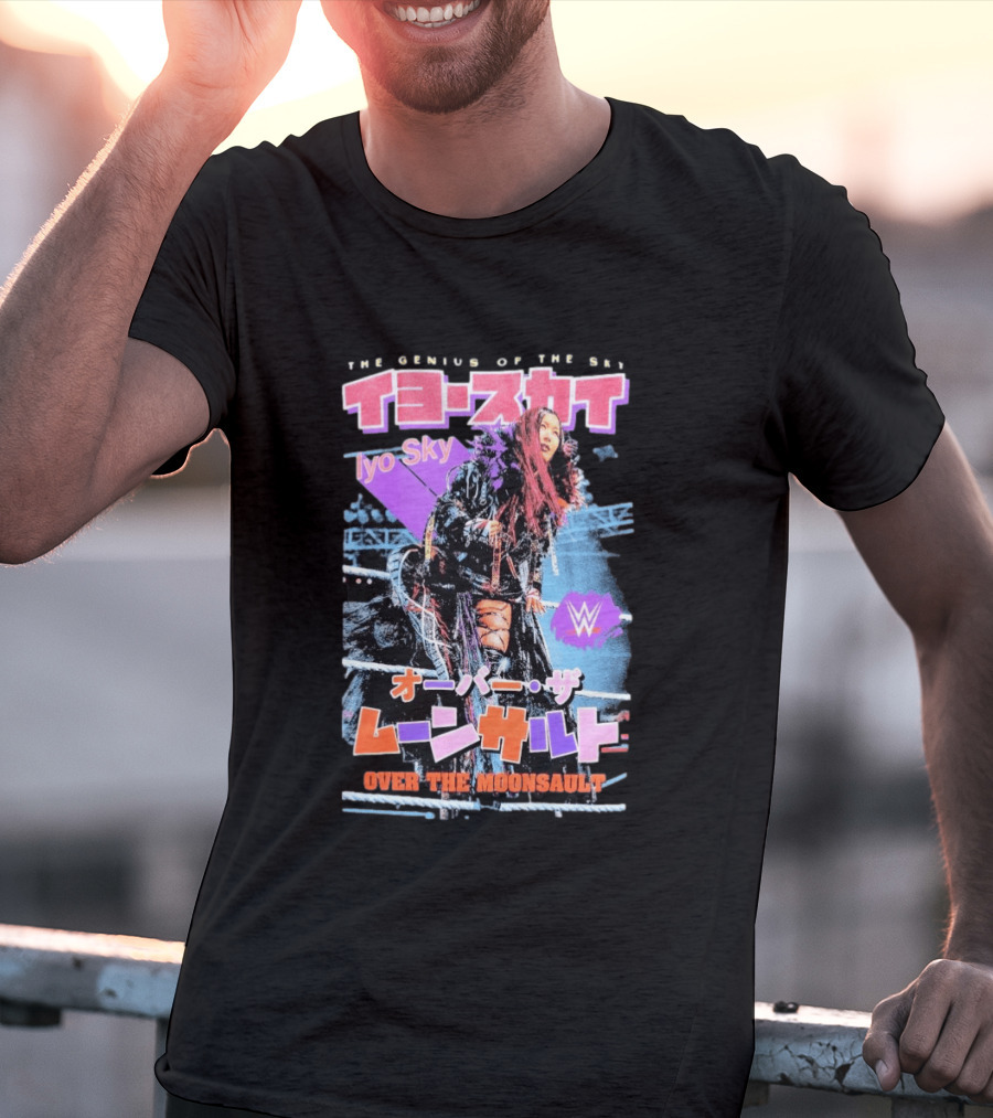 The Genius Of The Sky Iyo Sky Over The Moonsault WWE T-Shirt