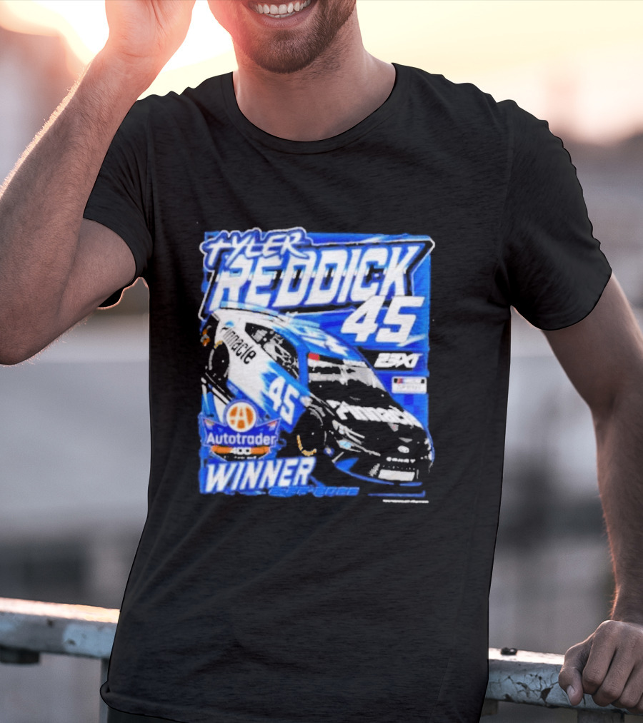 Tyler Reddick 45 Autotrader Winner Nascar Cup Series 2026 T-Shirt