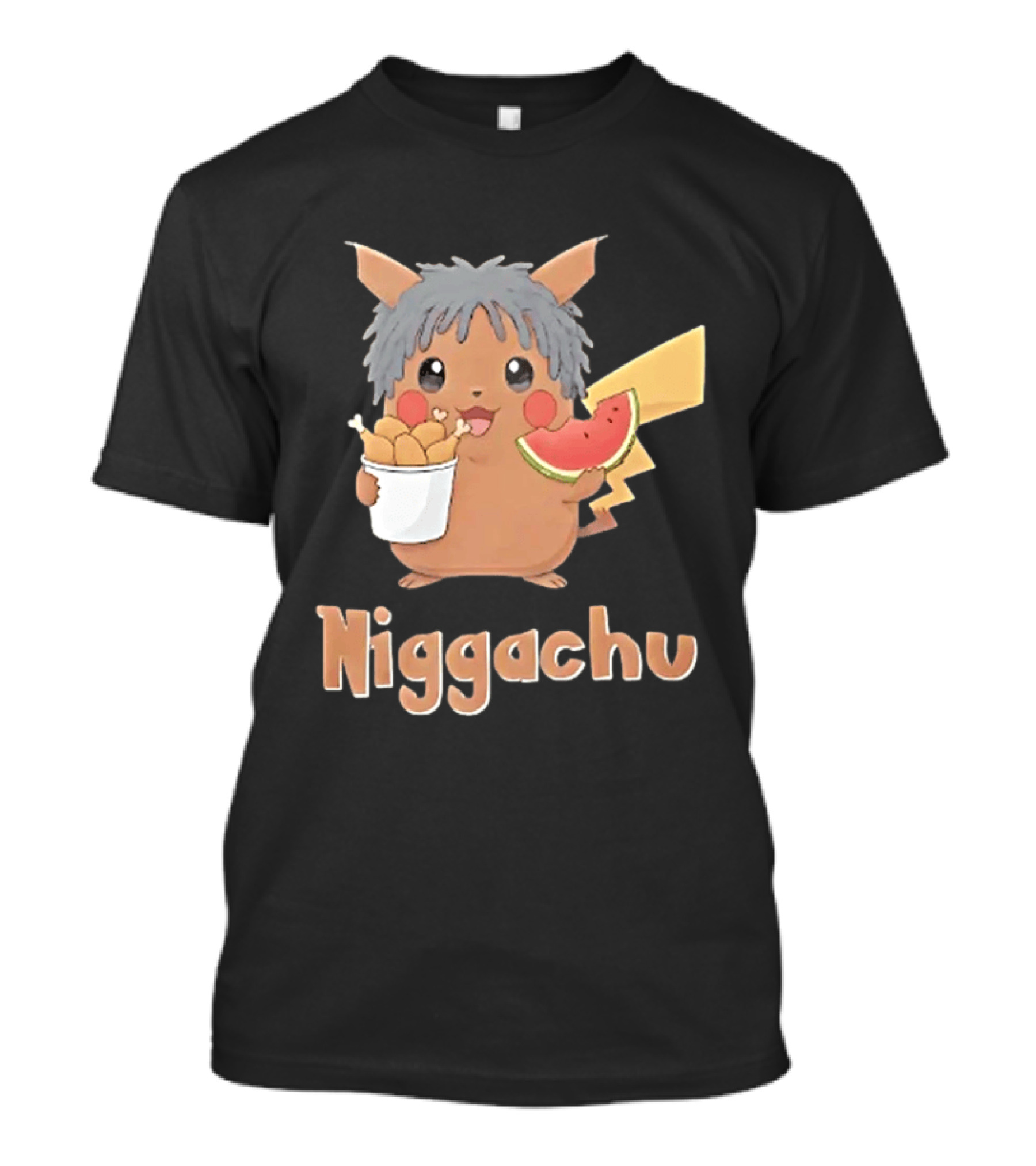 Niggachu Nigga Pikachu T-Shirt