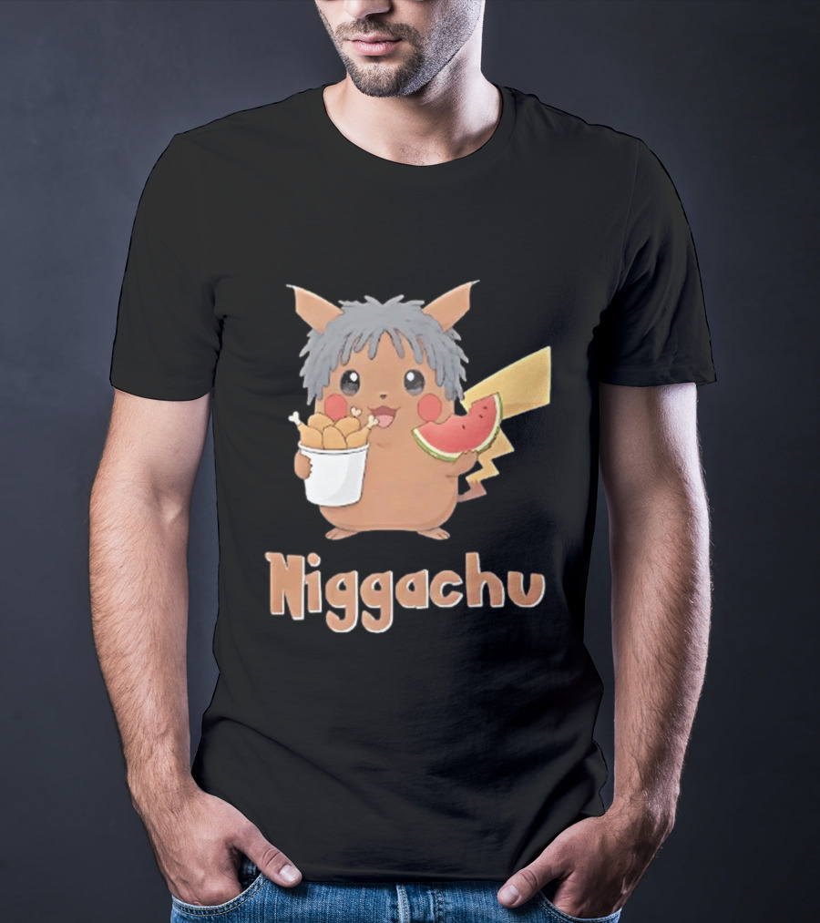Niggachu Nigga Pikachu T-Shirt