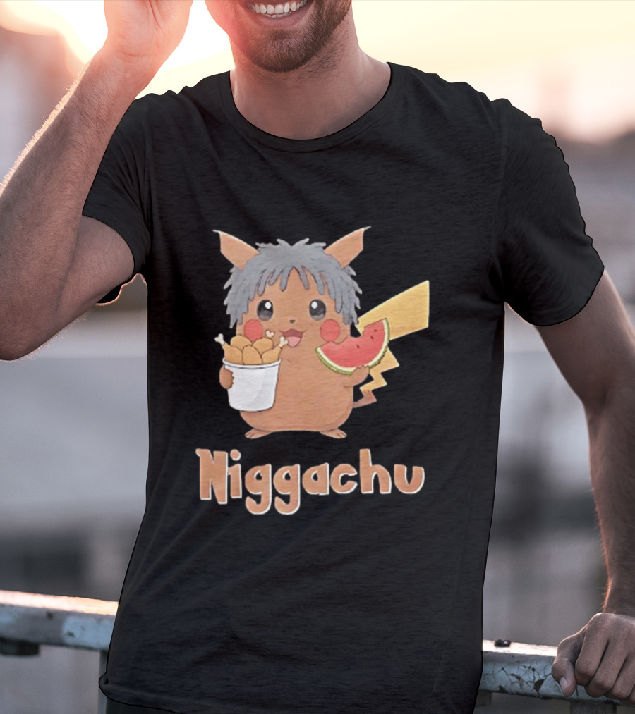 Niggachu Nigga Pikachu T-Shirt