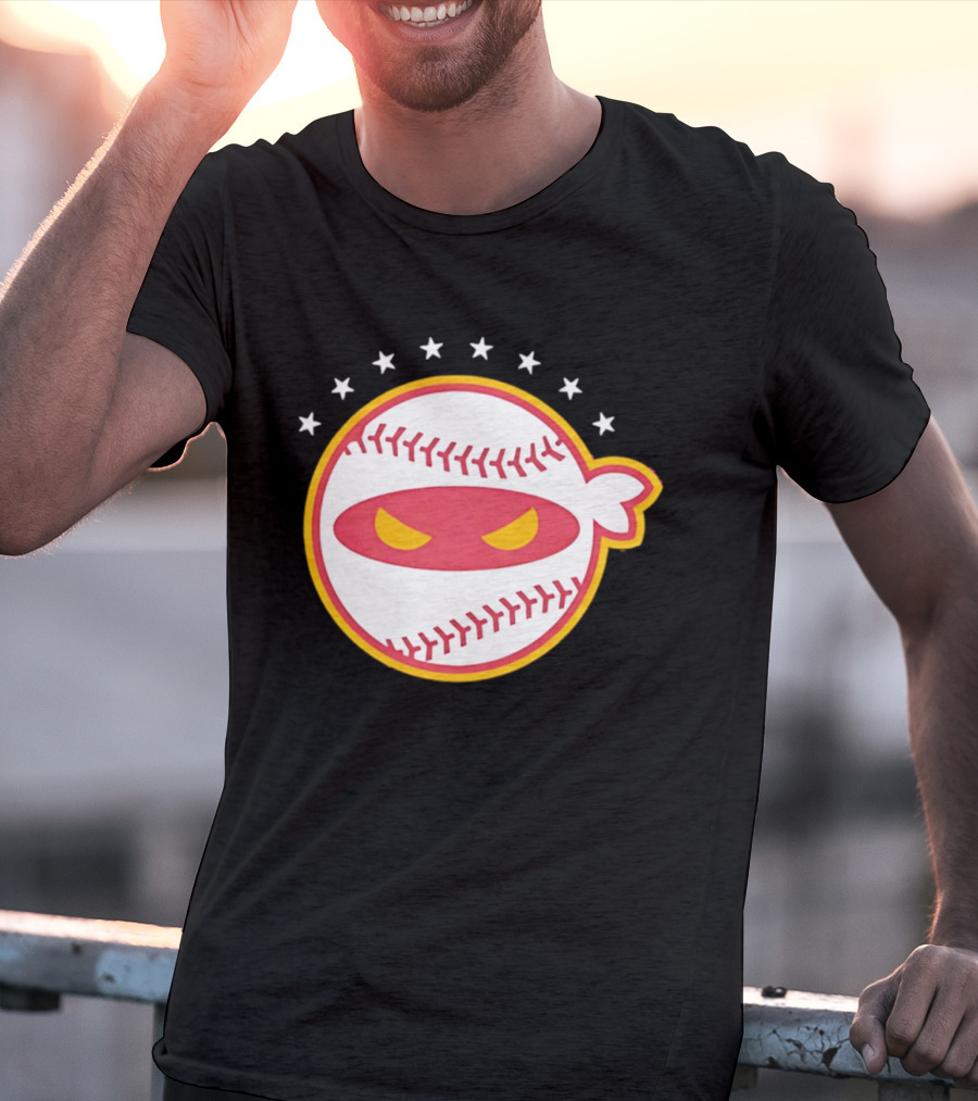 Venezuela Baseball Ninja Stars Pitching Ninja T-Shirt